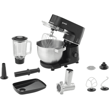 Gorenje MMC1000SCB kitchen machine, 1000 W, 6 L bowl, 12 speeds
