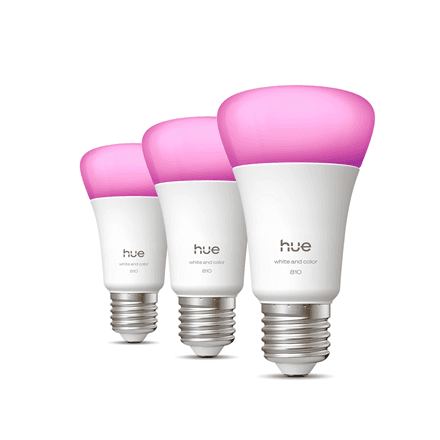 Philips Hue WCA 810 A60 3P E27 LED bulb Bluetooth Zigbee