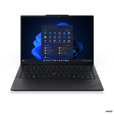 Lenovo ThinkPad E14 G8 AMD | Black | 14 " | IPS | WUXGA | 1920 x 1200 pixels | Anti-glare | AMD Ryzen AI 5 | 330 | 16 GB | SODIMM DDR5 | Solid-state drive capacity 512 GB | AMD Radeon 820M Graphics | Windows 11 Pro | 802.11be | Bluetooth version 5.4 | Keyboard language Nordic | Keyboard backlit | Warranty 36 month(s) | Battery warranty 12 month(s)