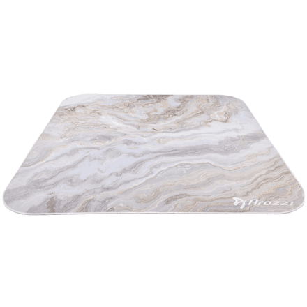 Arozzi Zona Square Floor Pad White Marble Gaming Mat