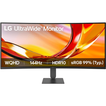 LG 34U620B-B UltraWide 34" WQHD 144Hz Gaming Monitor