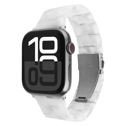FIXED Resin Strap rihm Apple Watch 38/40/41 mm, valge