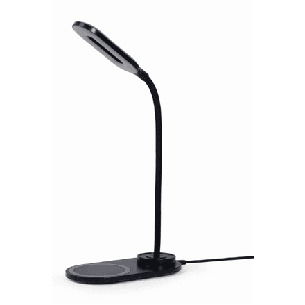 Gembird TA-WPC10-LED-01 wireless charging desk lamp, black