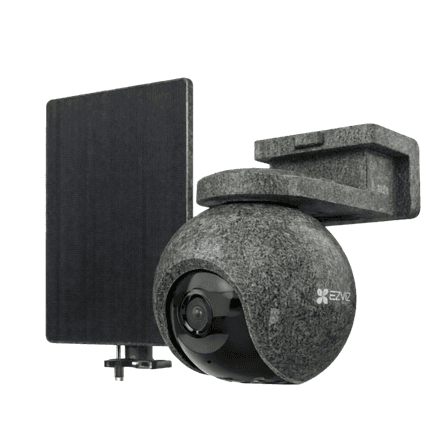 EZVIZ Ranger Battery-Powered PT Camera Kit with Solar Panel | CS-EB8/SP | Dome | 8 MP | 2.8mm | IP65 | H.264/H.265 | Micro SD, Max. 512 GB