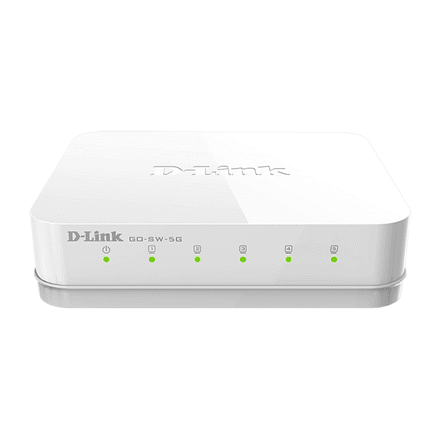 D-Link GO-SW-5G/E 5-port Gigabit võrguseade