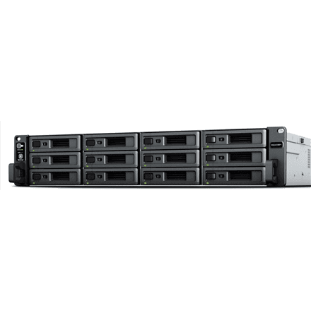 Synology RS2423+ 12-bay rack NAS, Ryzen V1780B, 8 GB