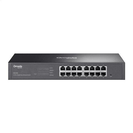 TP-LINK ES216G Omada 16-Port Gigabit hallatav võrguswitch