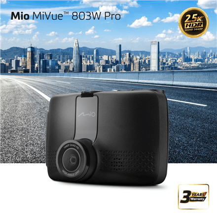 Mio MiVue 803W Pro pardakaamera 2,7″ ekraani, GPS-i ja Wi-Fi-ga