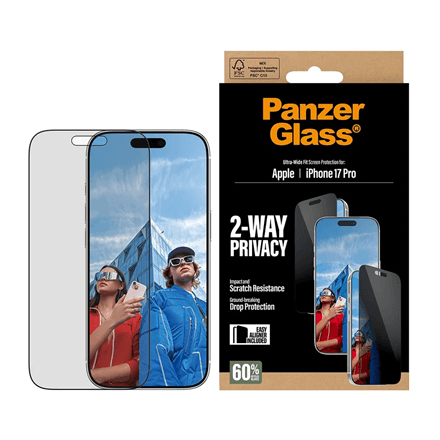 PanzerGlass Ultra-Wide Fit kaitseklaas iPhone 17 Prole, kood PG25586