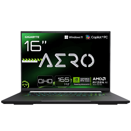 Gigabyte AERO X16 Gaming 1VH 16" 165Hz sülearvuti