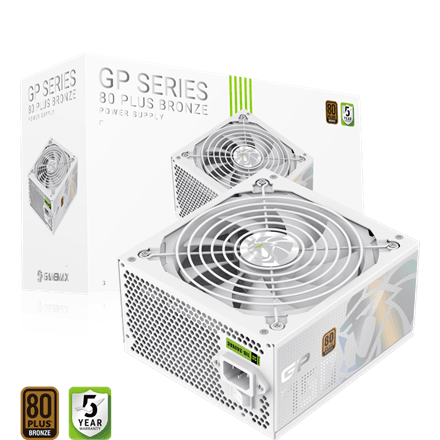 Gamemax GP 750B WH 750W Bronze Power Supply