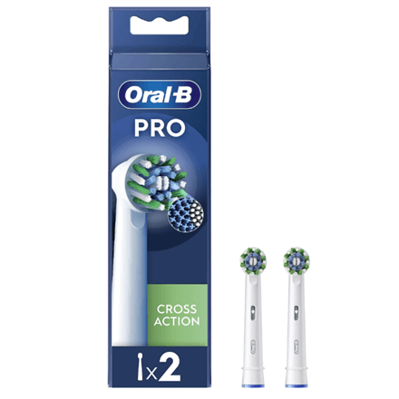 Oral-B EB50RX-2 Cross Action Pro replacement heads 2-pack