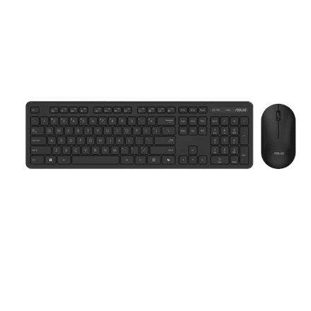 Asus CW100 Wireless Keyboard and Mouse Set Black