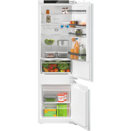 Bosch KIV87VFE0 Built-in Fridge Freezer 270L, White, E Class