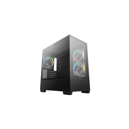 Deepcool CG380 3F Micro ATX PC case Black