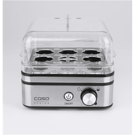 Caso E9 egg cooker, 400 W, 13 doneness levels, stainless steel