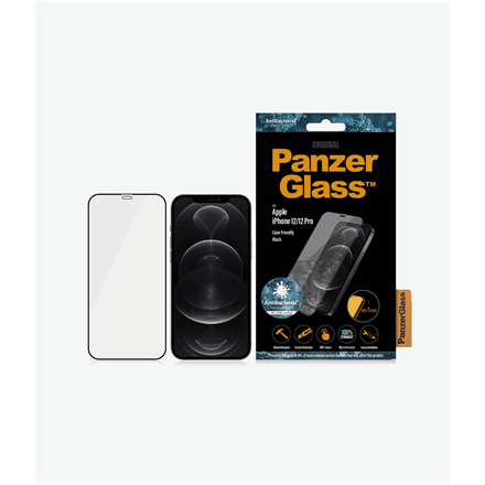 PanzerGlass совместимое с чехлом защитное стекло для iPhone 12 / 12 Pro
