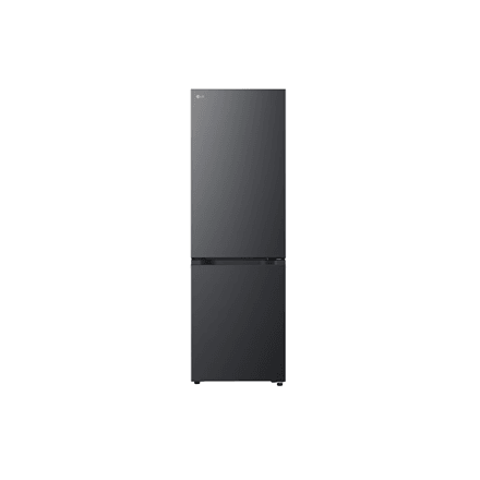 LG GBBSJ10EEP Combi Refrigerator 186cm Matte Black
