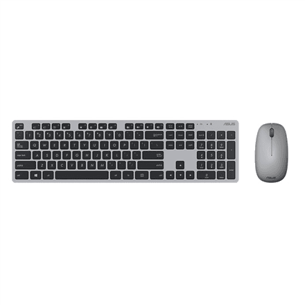 Asus W5000 Wireless Keyboard and Mouse Set Grey