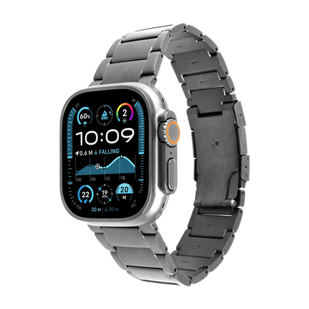 FIXED titaanist rihm Apple Watch 44/45/46/49 mm, naturaalne titaan