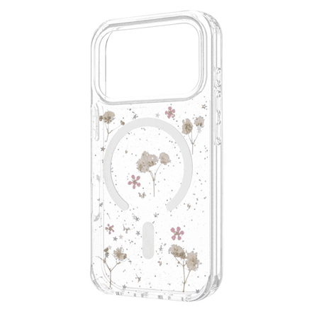 FIXED MagBloom TPU case for iPhone 17 Pro with MagSafe, blush plum