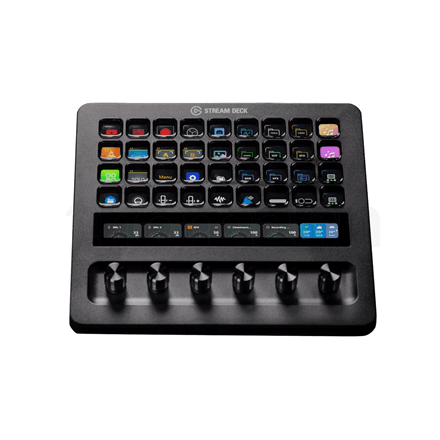 Elgato Stream Deck+ XL puutetundlik juhtpult, must