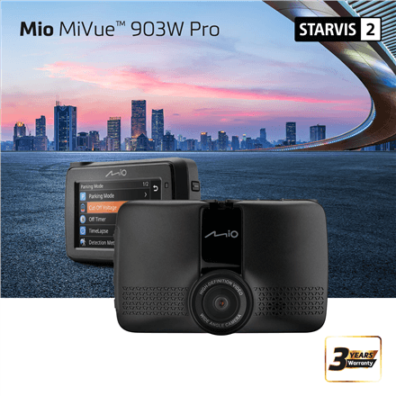 Mio MiVue 903W Pro pardakaamera 2,7″ ekraani, GPS-i ja Wi-Fi-ga