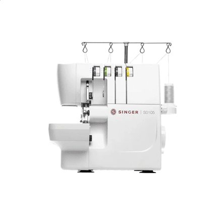 Singer S0105 overlocker, 6 stitch types, 1300 stitches per minute