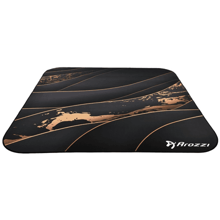 Arozzi Zona Square Floor Pad Black/Gold Gaming Mat