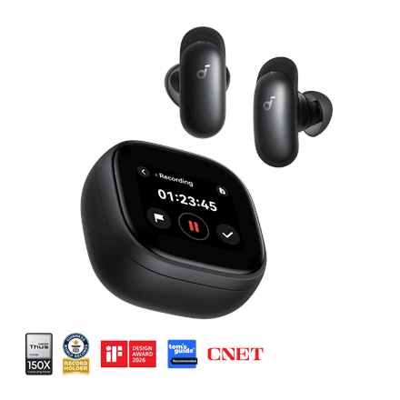 Anker Soundcore Liberty 5 Pro Max juhtmevabad kõrvaklapid, ANC, must