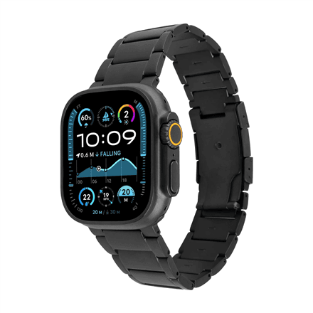 FIXED titanium strap for Apple Watch 44/45/46/49mm, black
