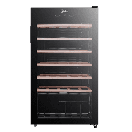 Midea MDRW150FGG22W veinikülmik 34 pudelit, must