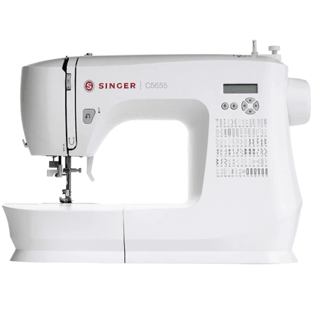 Singer C5655 computerised sewing machine, 80 stitches, 6 buttonholes