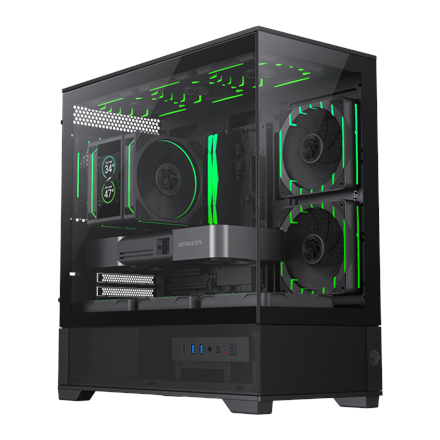 Gamemax VISTA 2 MB M-ATX PC case