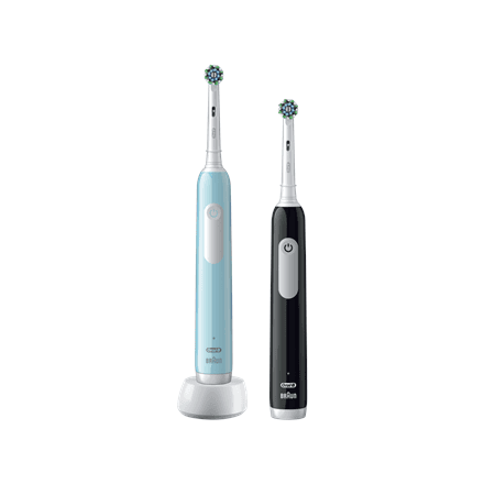 Oral-B Pro Series 1 electric toothbrush duo pack, 2 brushes