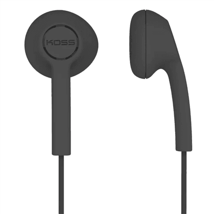 Koss KE5k must kõrvaklapid - juhtmega in-ear