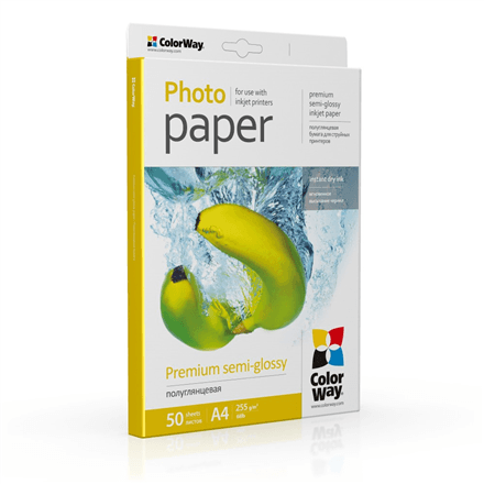ColorWay Photo Paper A4 Semi-Glossy 255g 50 sheets