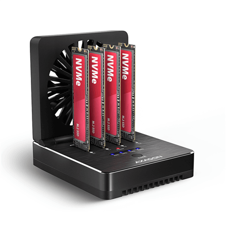 Док-станция AXAGON ADSA-M2C44 USB4 на четыре M.2 NVMe с клонированием