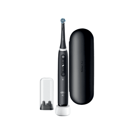 Oral-B iO5 electric toothbrush with pressure sensor, 5 modes, black