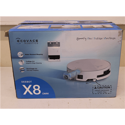 Ecovacs DEEBOT X8 OMNI robot vacuum cleaner wet and dry