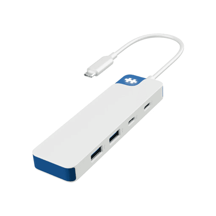 Комбинированный USB-C хаб Hyper HyperDrive Flex HD5200BUGL, 4 порта