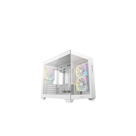 Deepcool CG330 3F WH valge arvutikorpus Micro ATX