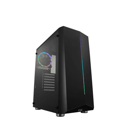 FSP CMT151 Black ATX Mid Tower корпус для ПК