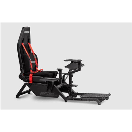 Next Level Racing Flight Simulator Cockpit Black Red