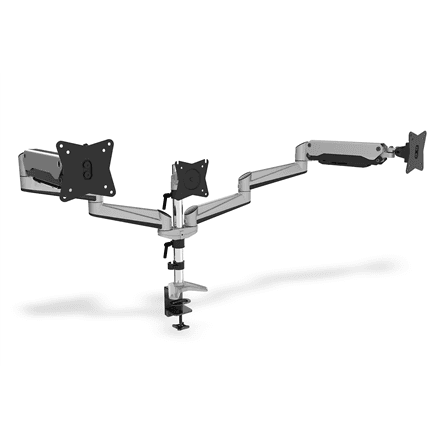 Настольный кронштейн Digitus для трёх мониторов 15–27", газлифт, 6 кг на экран