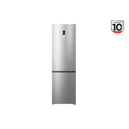 TCL RP409BLE0EE Combi Refrigerator 185cm Grey