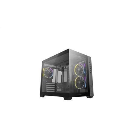 Deepcool CG330 3F Micro ATX PC case black