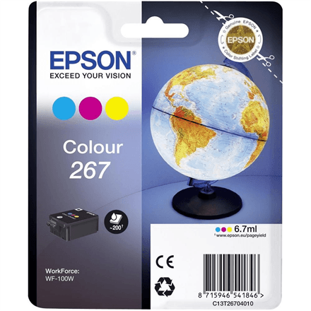 Epson 267 цветной картридж для принтера