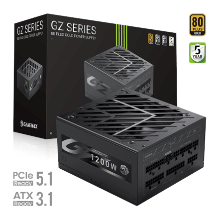 Gamemax GZ 1200G 1200W Gold Modular Power Supply