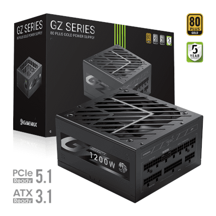 Gamemax GZ 1200G 1200W Gold modulaarne toiteplokk